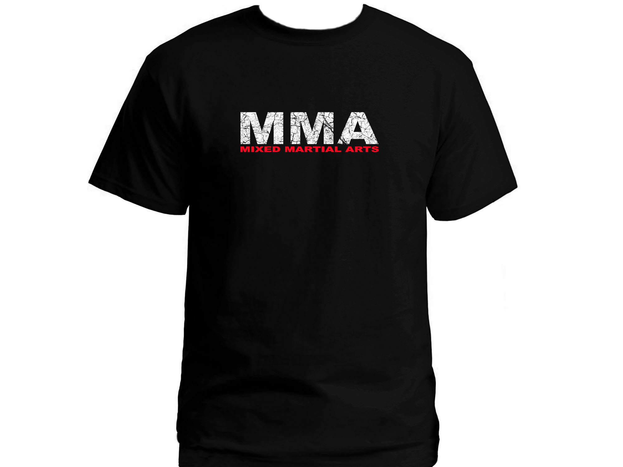 Navy St. T-Shirt Mixed Martial Arts Gym MMA Unisex Cotton Round Neck UK Made
